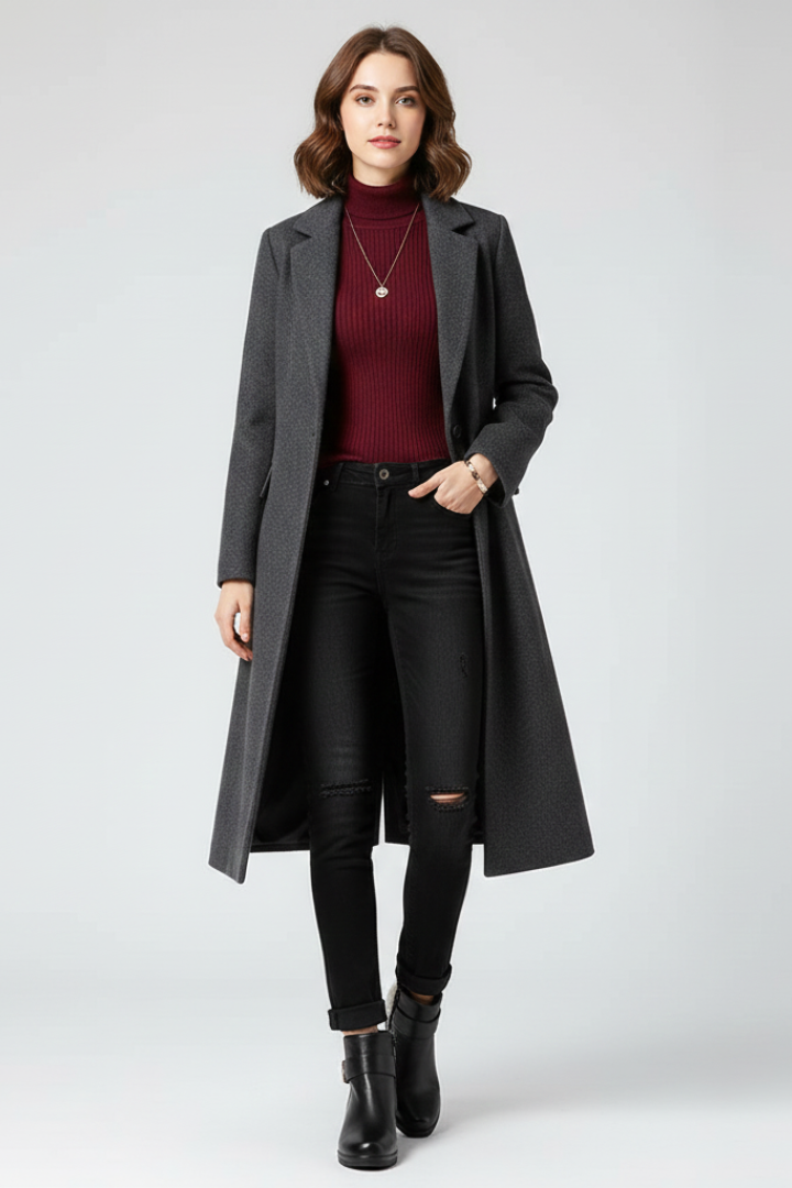 Diana | Ankle Boots mit Seitenreissverschluss und Kunstfellfutter