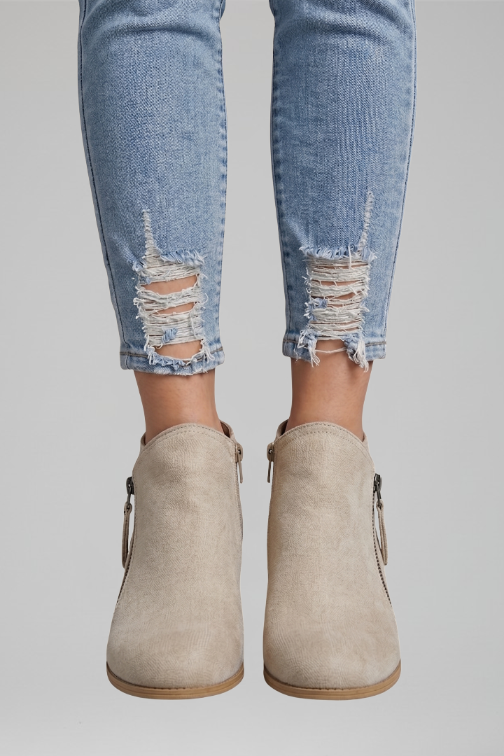 Victoria | Ankle Boots mit Seitenreissverschluss für den Herbst