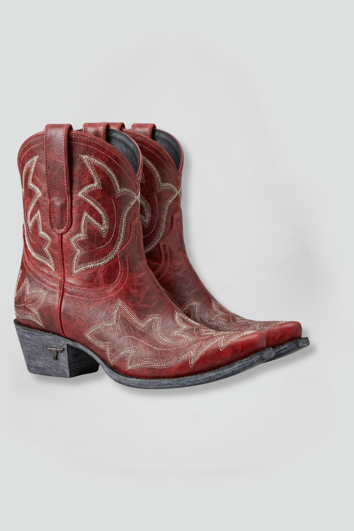 Isabelle | Stiefel mit Stickereidetails für jede Saison