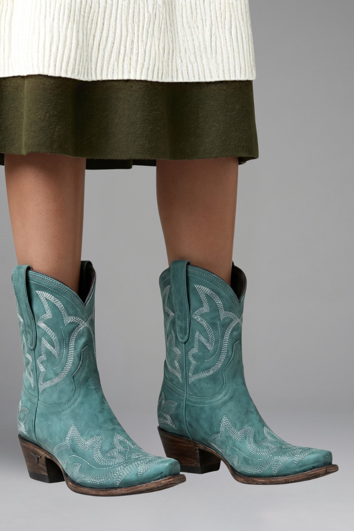 Isabelle | Stiefel mit Stickereidetails für jede Saison