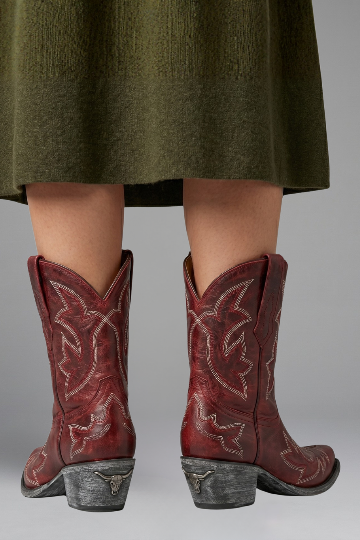 Isabelle | Stiefel mit Stickereidetails für jede Saison