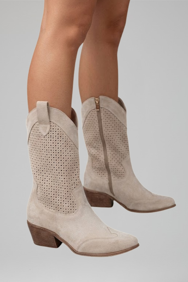 Beatrix | Stiefel mit niedrigem Blockabsatz für den Herbst