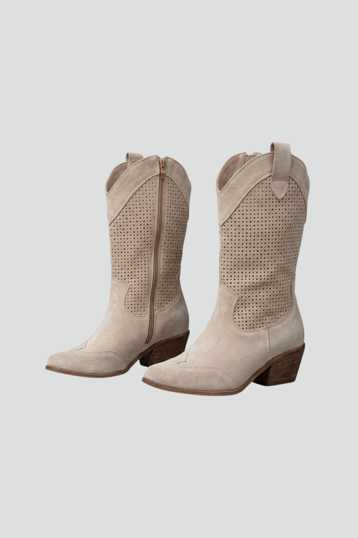 Beatrix | Stiefel mit niedrigem Blockabsatz für den Herbst