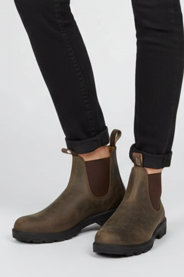 Charlotte | Chelsea-Boots mit elastischen Einsätzen und Zugschlaufen