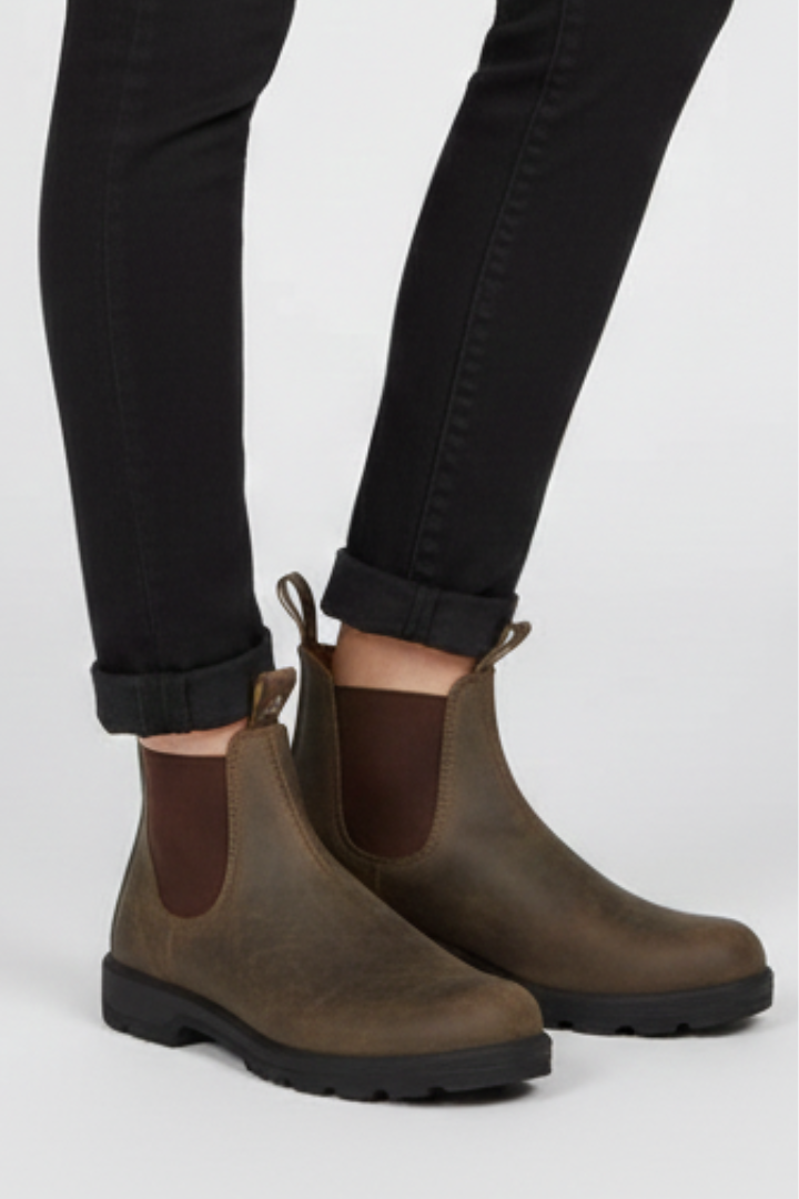 Charlotte | Chelsea-Boots mit elastischen Einsätzen und Zugschlaufen