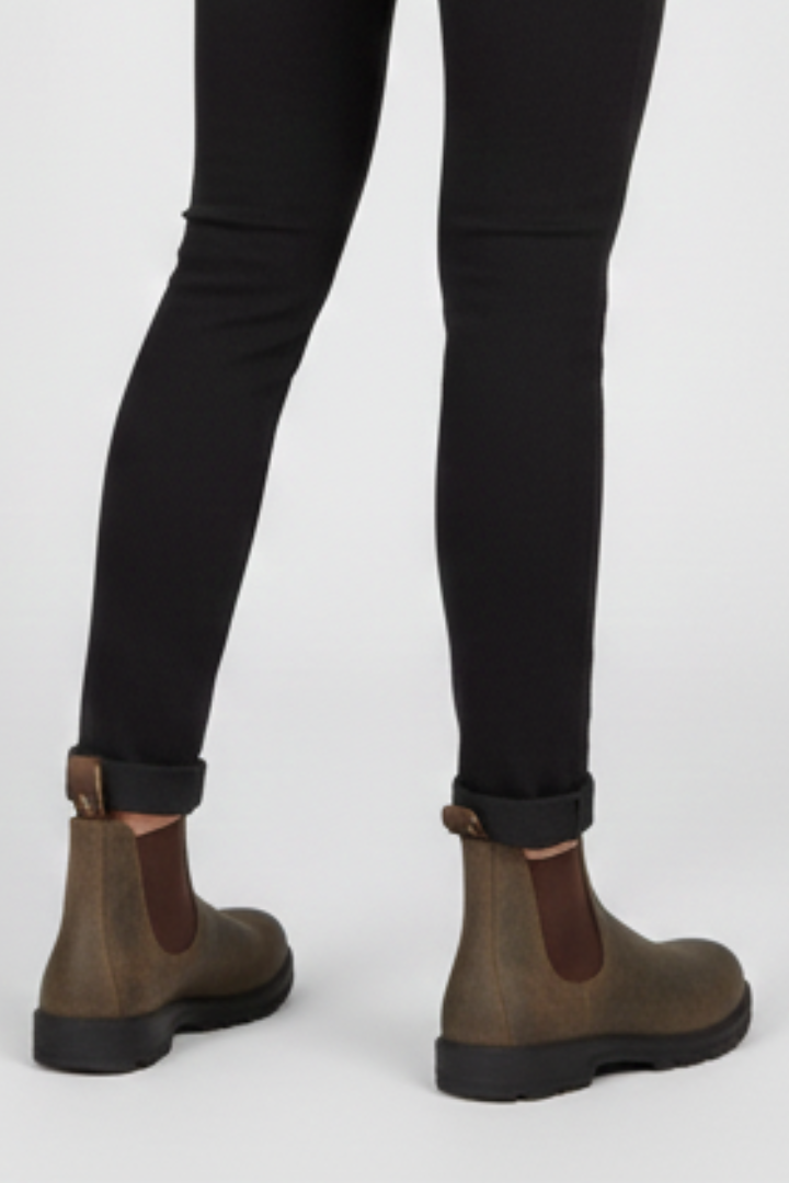 Charlotte | Chelsea-Boots mit elastischen Einsätzen und Zugschlaufen