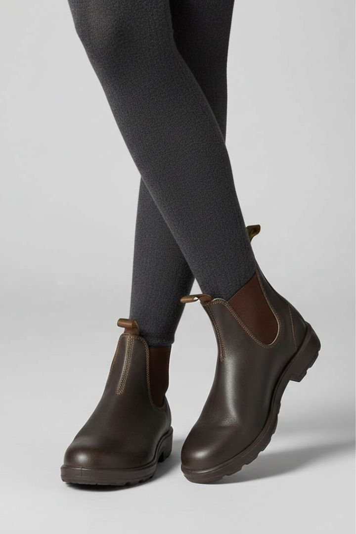 Charlotte | Chelsea-Boots mit elastischen Einsätzen und Zugschlaufen