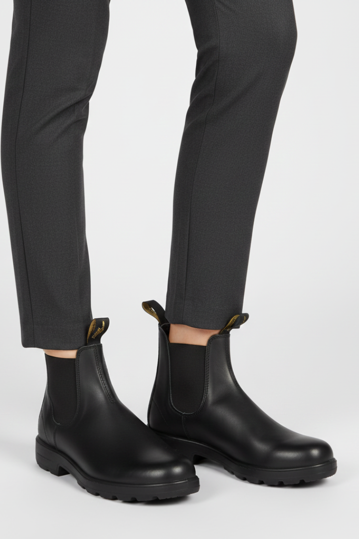 Charlotte | Chelsea-Boots mit elastischen Einsätzen und Zugschlaufen