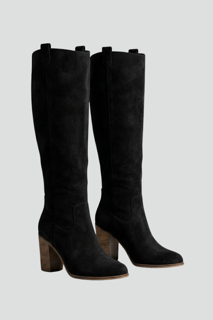 Zara | Overknee-Stiefel mit Blockabsatz für den Herbst