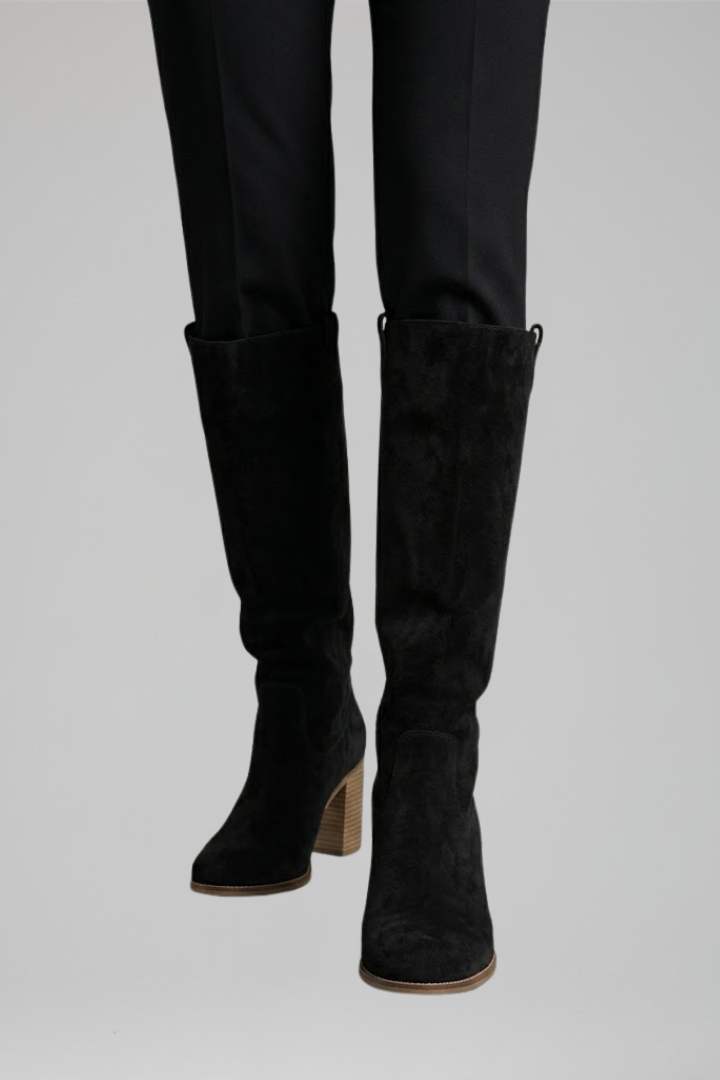 Zara | Overknee-Stiefel mit Blockabsatz für den Herbst