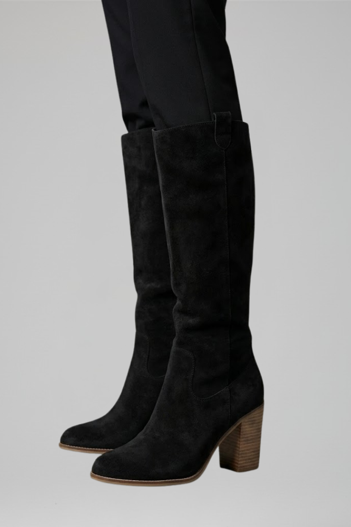 Zara | Overknee-Stiefel mit Blockabsatz für den Herbst
