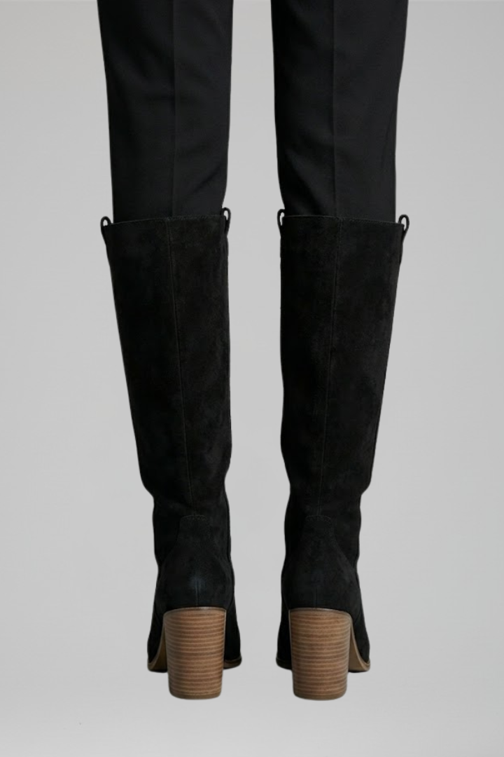 Zara | Overknee-Stiefel mit Blockabsatz für den Herbst