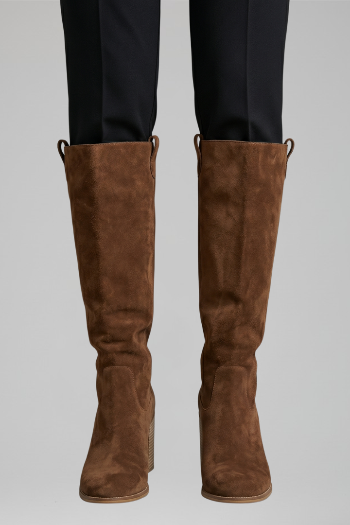 Zara | Overknee-Stiefel mit Blockabsatz für den Herbst