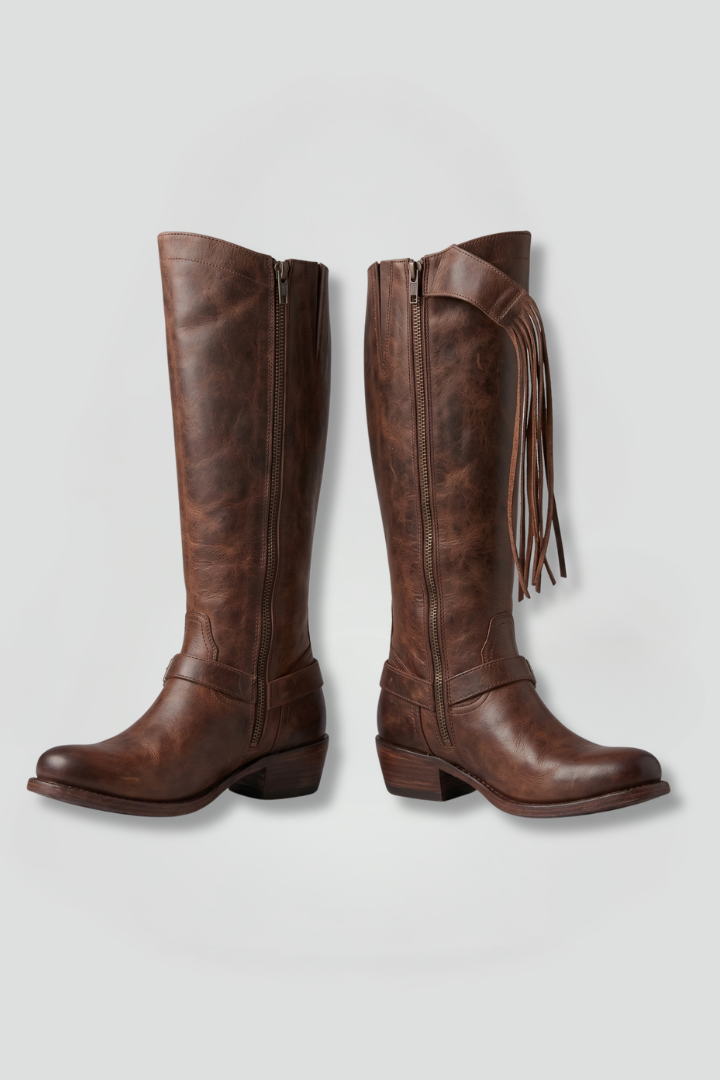 Miriam | Overknee-Stiefel mit Seitenreissverschluss für den Herbst
