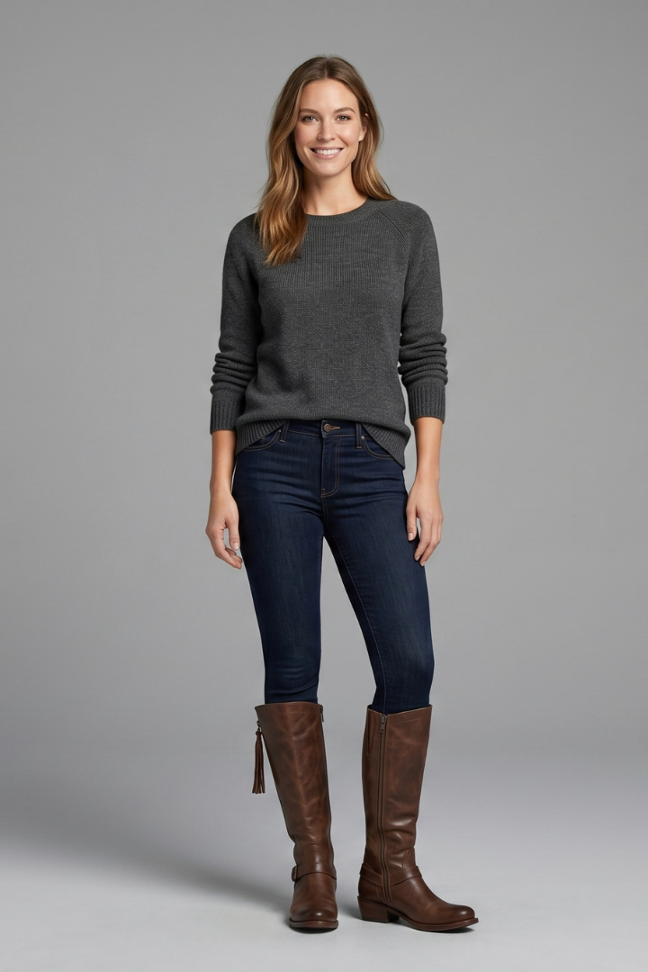 Miriam | Overknee-Stiefel mit Seitenreissverschluss für den Herbst