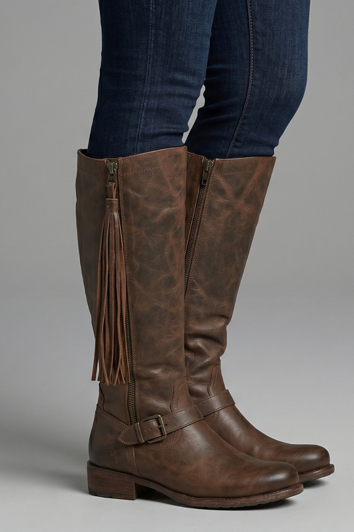 Miriam | Overknee-Stiefel mit Seitenreissverschluss für den Herbst