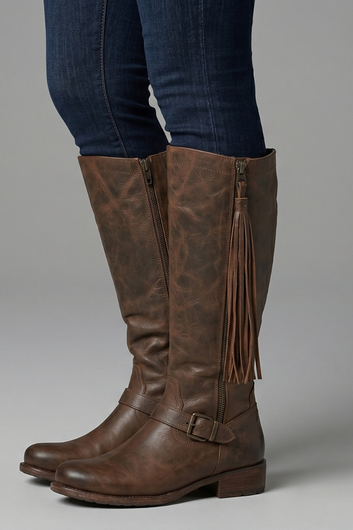 Miriam | Overknee-Stiefel mit Seitenreissverschluss für den Herbst