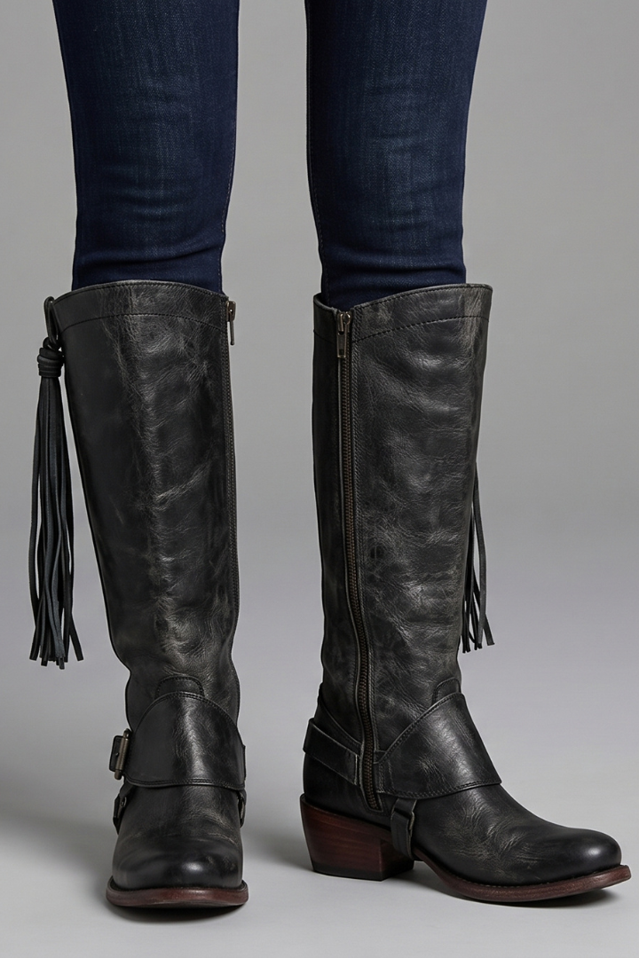 Miriam | Overknee-Stiefel mit Seitenreissverschluss für den Herbst