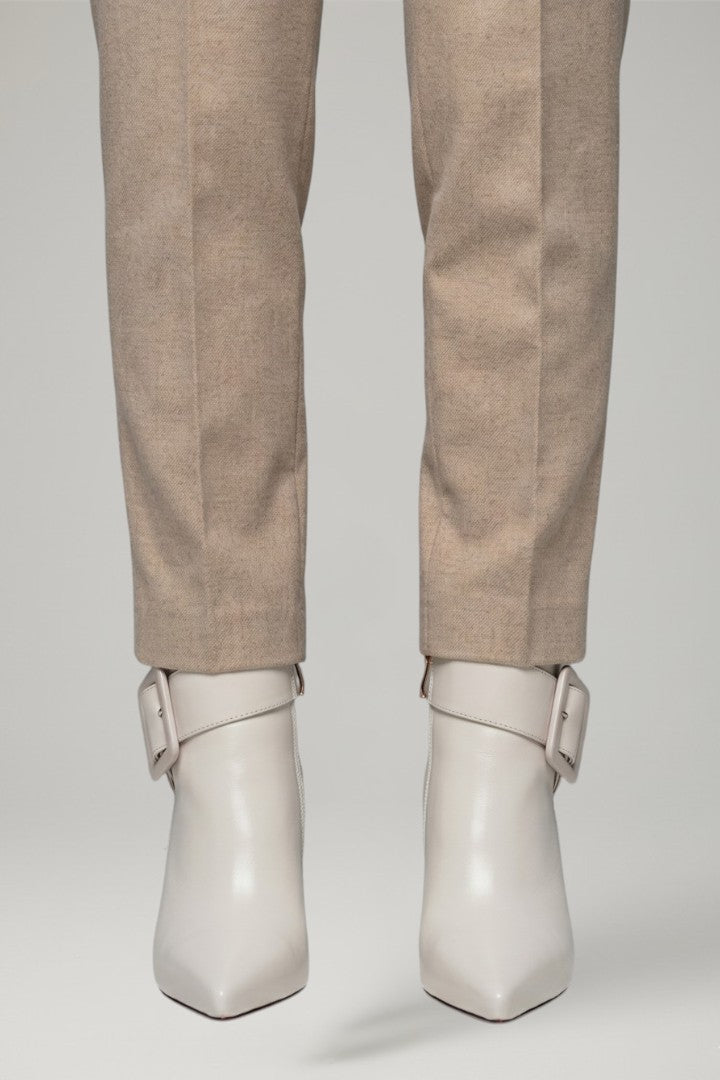 Fiona | Leder-Ankle-Boots mit Schnalle und Reissverschluss