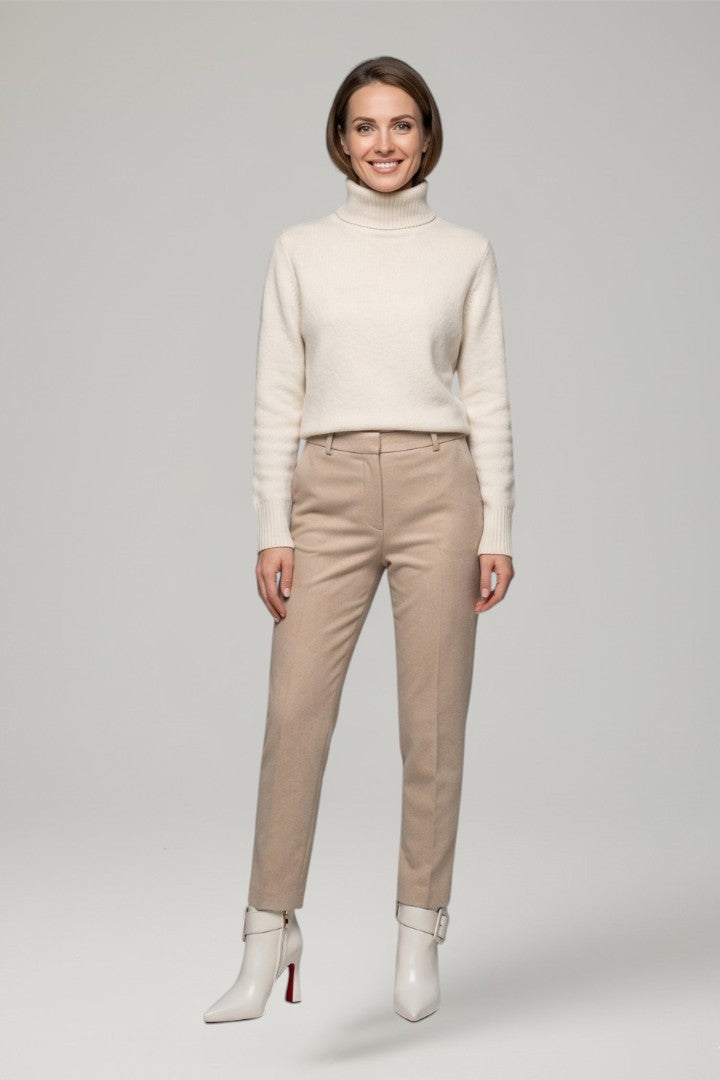 Fiona | Leder-Ankle-Boots mit Schnalle und Reissverschluss