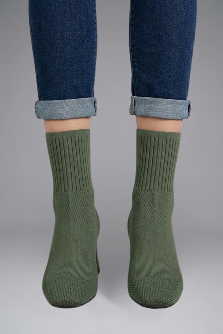 Larissa | Leder-Ankle-Boots im Slip-on-Design für den Herbst