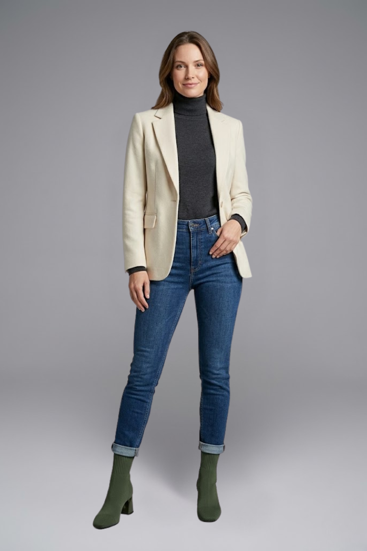 Larissa | Leder-Ankle-Boots im Slip-on-Design für den Herbst