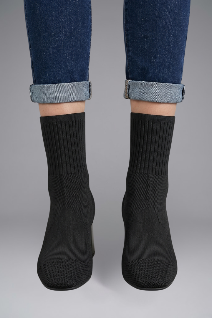 Larissa | Leder-Ankle-Boots im Slip-on-Design für den Herbst