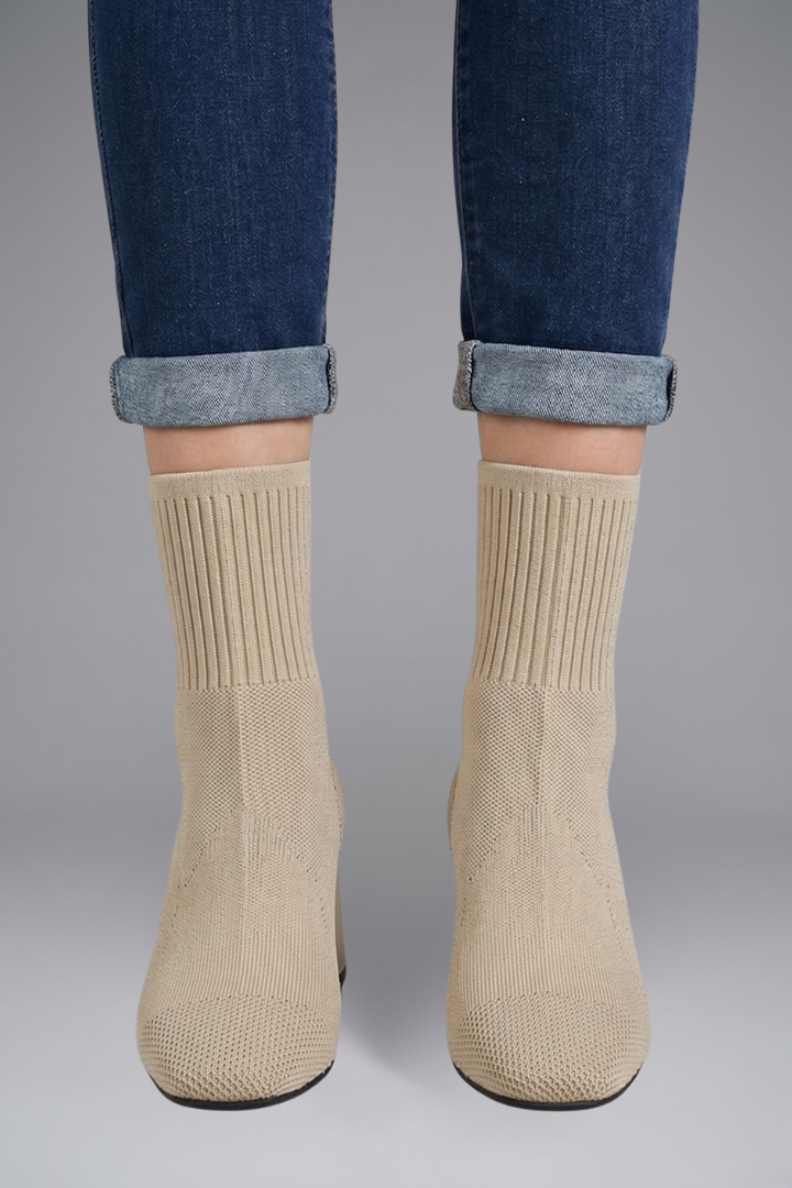 Larissa | Leder-Ankle-Boots im Slip-on-Design für den Herbst