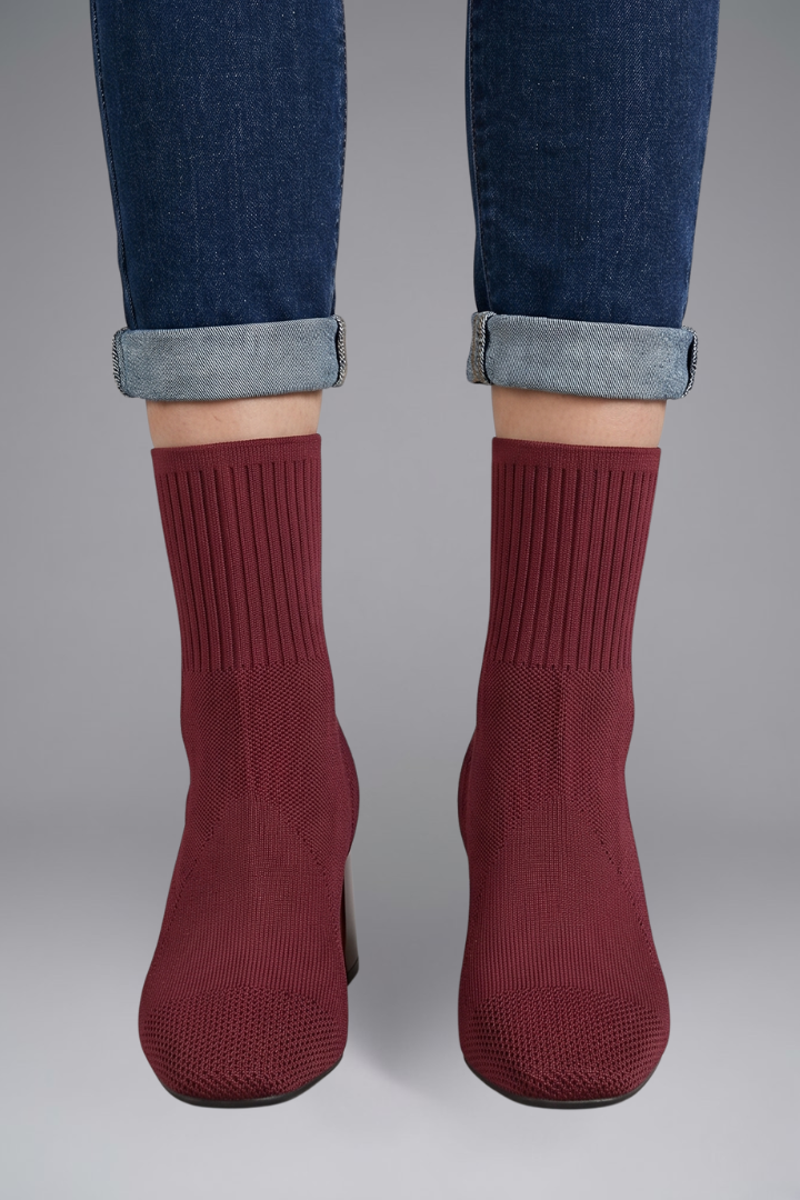 Larissa | Leder-Ankle-Boots im Slip-on-Design für den Herbst
