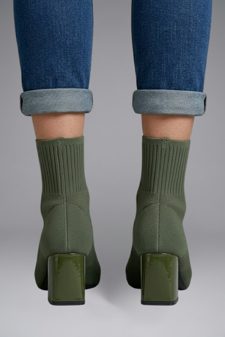 Larissa | Leder-Ankle-Boots im Slip-on-Design für den Herbst