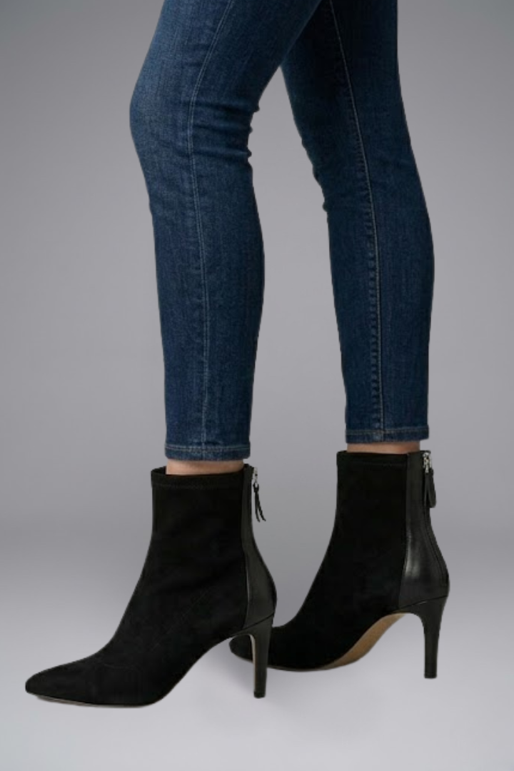 Iris | Leder-Ankle-Boots mit Reissverschluss für den Herbst