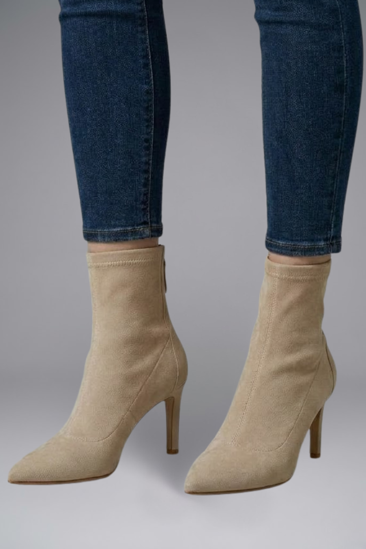 Iris | Leder-Ankle-Boots mit Reissverschluss für den Herbst