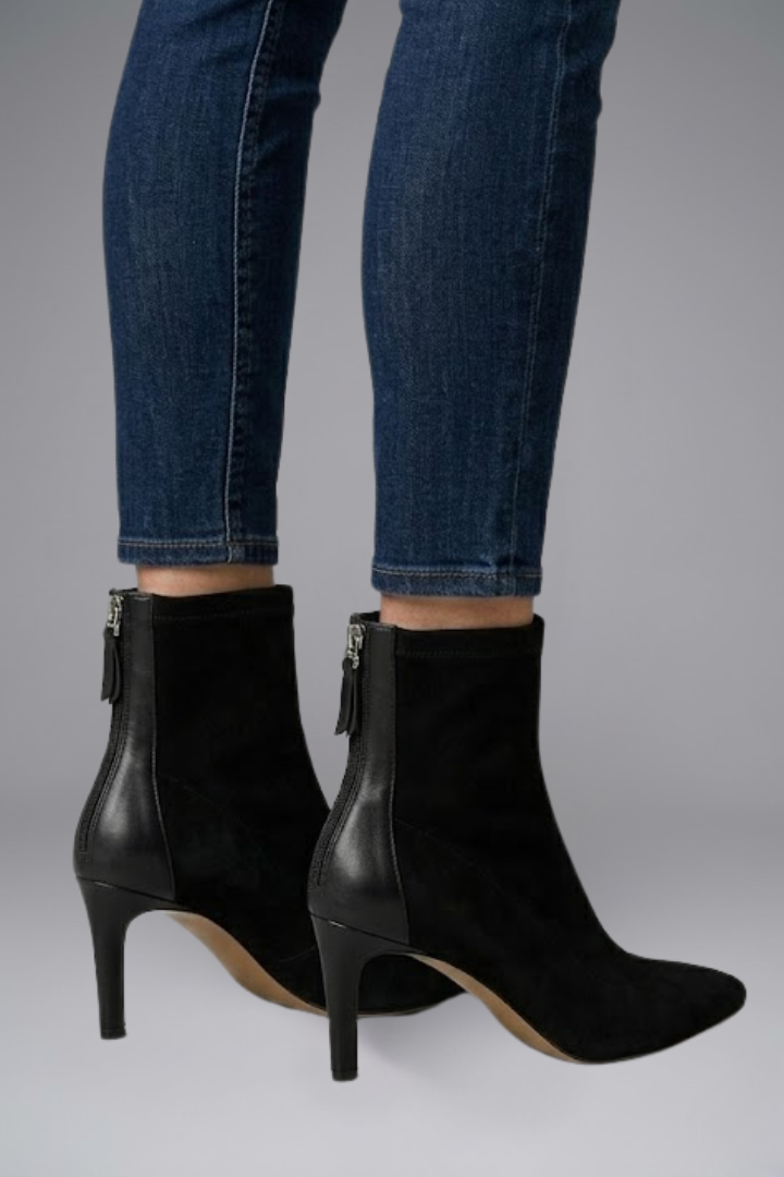 Iris | Leder-Ankle-Boots mit Reissverschluss für den Herbst