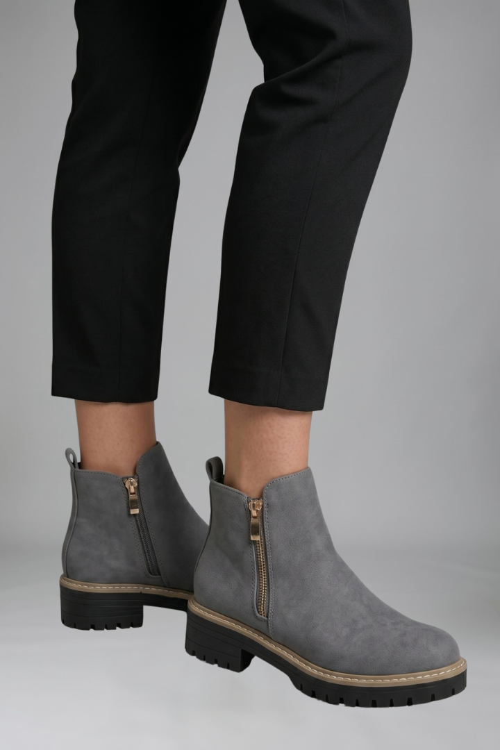 Adriana | Orthopädische Ankle Boots mit Seitenreissverschluss für den Herbst