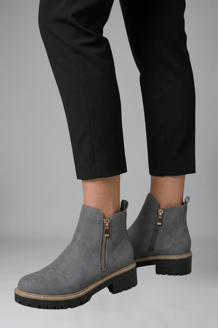 Adriana | Orthopädische Ankle Boots mit Seitenreissverschluss für den Herbst