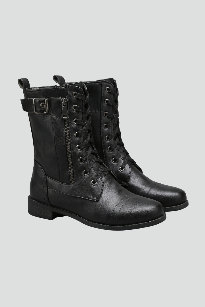 Gabriela | Orthopädische Ankle Boots mit Seitenreissverschluss für ganztägigen Komfort