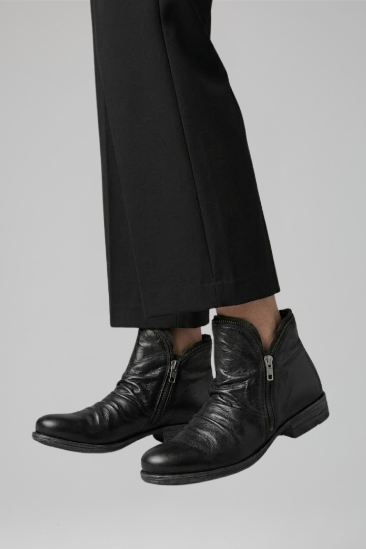 Delphine | Orthopädische Ankle Boots mit Seitenreissverschluss für ganztägigen Komfort