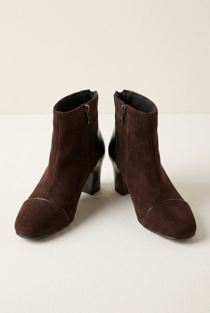 Giselle | Orthopädische Absatzstiefel mit Blockabsatz für ganztägigen Komfort