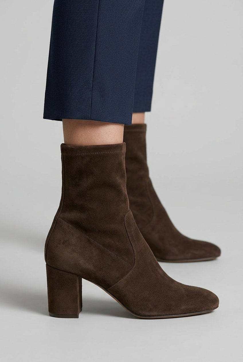 Giselle | Orthopädische Absatzstiefel mit Blockabsatz für ganztägigen Komfort