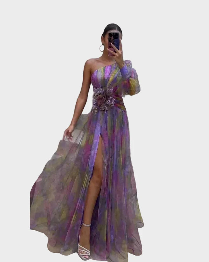 Nana | Elegantes Kleid mit langen Ärmeln