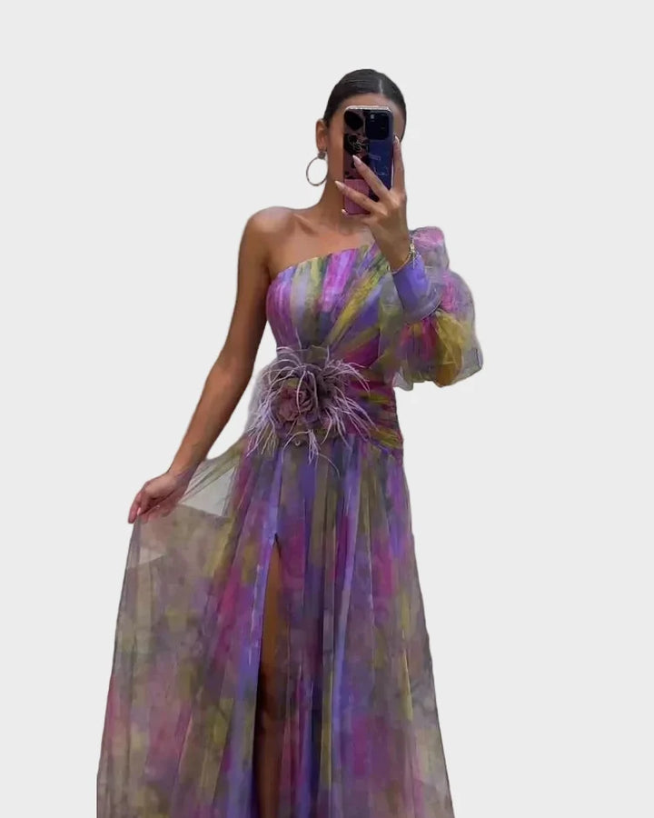Nana | Elegantes Kleid mit langen Ärmeln