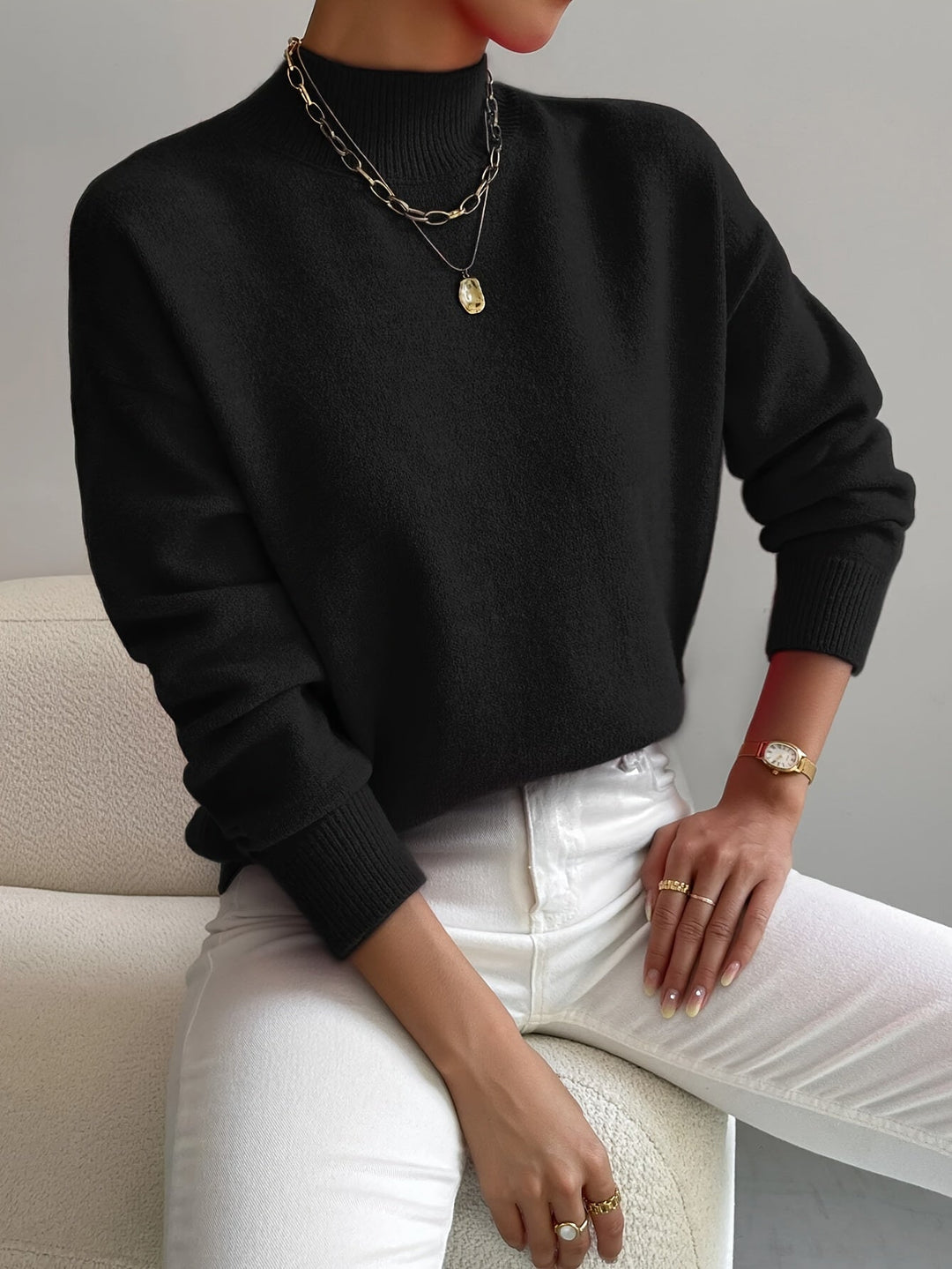 Yvonne | Eleganter Casual-Pullover