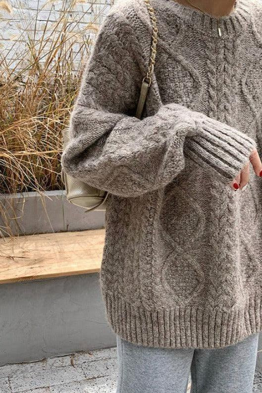 Olive | Fischerpullover