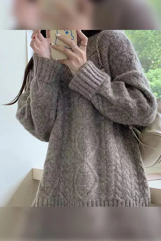 Olive | Fischerpullover